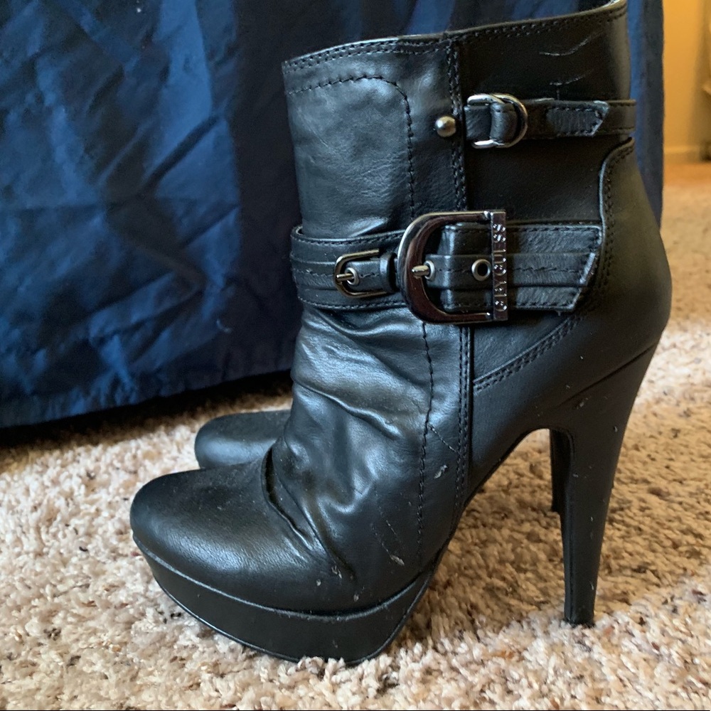 Guess Black Booties